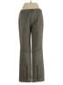 DKNY 100% Polyester Tweed Gray Green Dress Pants Size 2 - photo 2