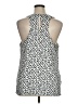 Banana Republic 100% Polyester Silver Sleeveless Blouse Size XL - photo 2