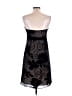 White House Black Market 100% Polyester Black Cocktail Dress Size 12 - photo 2