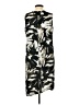 prologue 100% Polyester Graphic Black Casual Dress Size S - photo 2