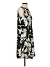 prologue 100% Polyester Graphic Black Casual Dress Size S - photo 4