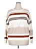 Unbranded 100% Acrylic Color Block Ivory Pullover Sweater Size 2X - photo 1