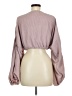 Missguided Pink Long Sleeve Blouse Size 8 - photo 2