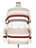 Unbranded 100% Acrylic Color Block Ivory Pullover Sweater Size 2X - photo 2
