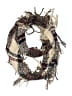 Unbranded Tweed Burgundy Ivory Scarf One size - photo 1