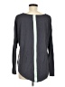Dolan Color Block Gray Long Sleeve Top Size M - photo 2