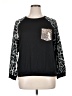 Unbranded Animal Print Black Pullover Sweater Size XL - photo 1