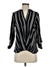 NY Collection Black Long Sleeve Blouse Size S - photo 1