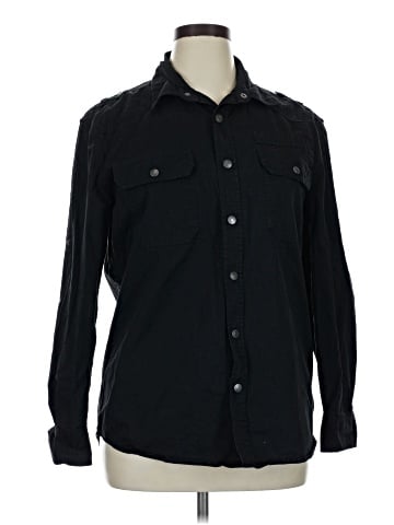 New York & Company Long Sleeve Button-Down Shirt (view 1)