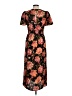 Sugarlips 100% Polyester Floral Black Casual Dress Size M - photo 2