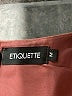 Etiquette 100% Polyester Burgundy Sleeveless Blouse Size M - photo 7