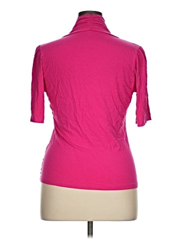 Carole Little Short Sleeve Turtleneck (view 2)