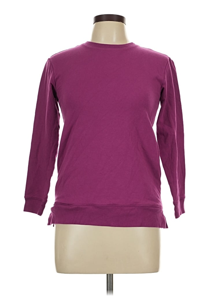 Pre-owned Ash 3/4 Sleeve T-shirt In Burgundy