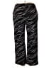 JM Collection Animal Print Black Active Pants Size XL - photo 2