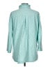 Appleseeds Teal 3/4 Sleeve Button-Down Shirt Size L - photo 2