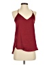 Dainty Hooligan 100% Polyester Burgundy Tank Top Size S - photo 1