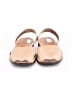 PONS 100% Leather Solid Tan Sandals Size 9 - photo 2