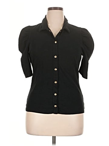 NATION LTD 3/4 Sleeve Button-Down Shirt (view 1)