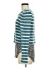 Anthropologie Stripes Teal Pullover Sweater Size M - photo 5