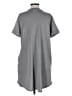 Cherish Solid Gray Casual Dress Size M - photo 2