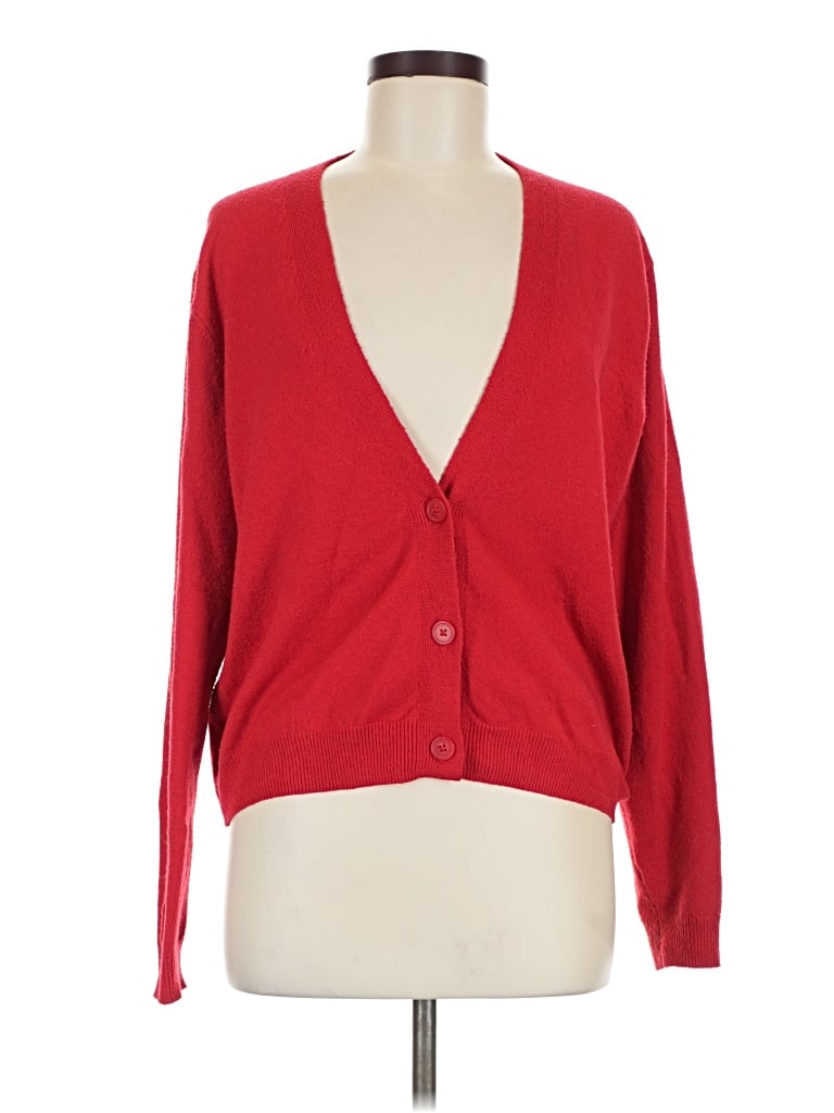 Pre-owned A New Day Cardigan Sweater In Red