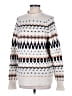 Banana Republic Print White Pullover Sweater Size M - photo 1