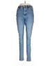 Topshop Solid Blue Jeans Size 30 waist - photo 1