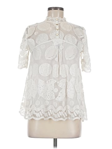 HD in Paris 3/4 Sleeve Blouse (view 1)