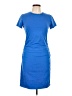 Assorted Brands Solid Blue Casual Dress Size L - photo 1