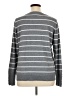 Kim Rogers Stripes Gray Pullover Sweater Size XL - photo 2