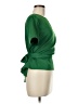 Shein Green Short Sleeve Top Size M - photo 4