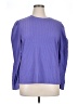 Ann Taylor LOFT Purple Long Sleeve Top Size XL - photo 1
