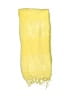 Unbranded Solid Yellow Scarf One size - photo 2