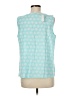 Talbots Outlet Teal Sleeveless Top Size M - photo 2
