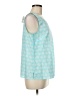 Talbots Outlet Teal Sleeveless Top Size M - photo 4