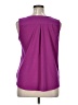 Apt. 9 100% Polyester Purple Sleeveless Blouse Size XL - photo 2