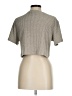 Shein Silver Short Sleeve T-Shirt Size 6 - photo 2