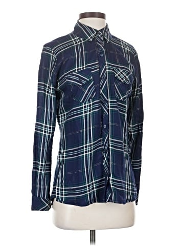 Maison Jules Long Sleeve Button-Down Shirt (view 1)