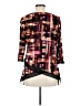 NY Collection Black 3/4 Sleeve Blouse Size M - photo 2