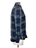 Maison Jules Plaid Blue Long Sleeve Button-Down Shirt Size S - photo 4