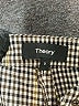Theory Houndstooth Gray Dress Pants Size 0 - photo 4