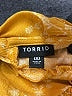 Torrid Yellow Short Sleeve Blouse Size Med Plus (00) - photo 7
