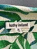 Kathy Ireland Tropical Green Short Sleeve Blouse Size 2X - photo 6
