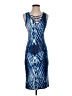 Decree Tie-dye Blue Cocktail Dress Size S - photo 1