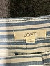 Ann Taylor LOFT Stripes Blue Linen Pants Size 10 - photo 7