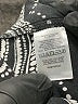 Ann Taylor LOFT 100% Polyester Paisley Black Long Sleeve Blouse Size M - photo 8