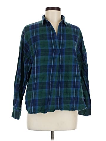 Uniqlo Long Sleeve Blouse (view 1)