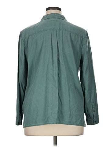 J.Jill Long Sleeve Button-Down Shirt (view 2)