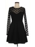 Lulus Polka Dots Black Cocktail Dress Size M - photo 1