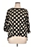 Coldwater Creek Polka Dots Black Pullover Sweater Size 1X - photo 1
